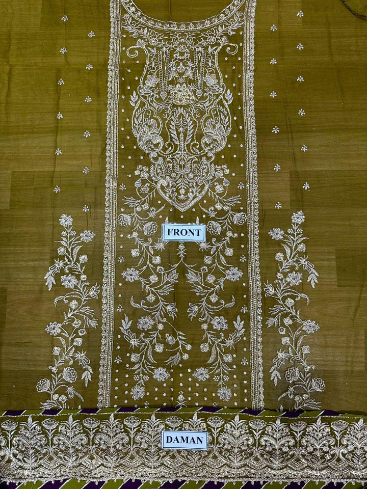 Asim Jofa Chiffon Suit-Aarasta