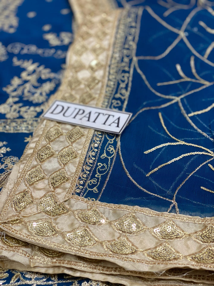 Asim Jofa Chiffon Suit-Aarasta