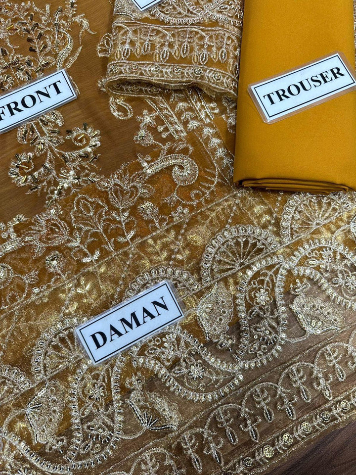 Asim Jofa Chiffon Suit-Aarasta