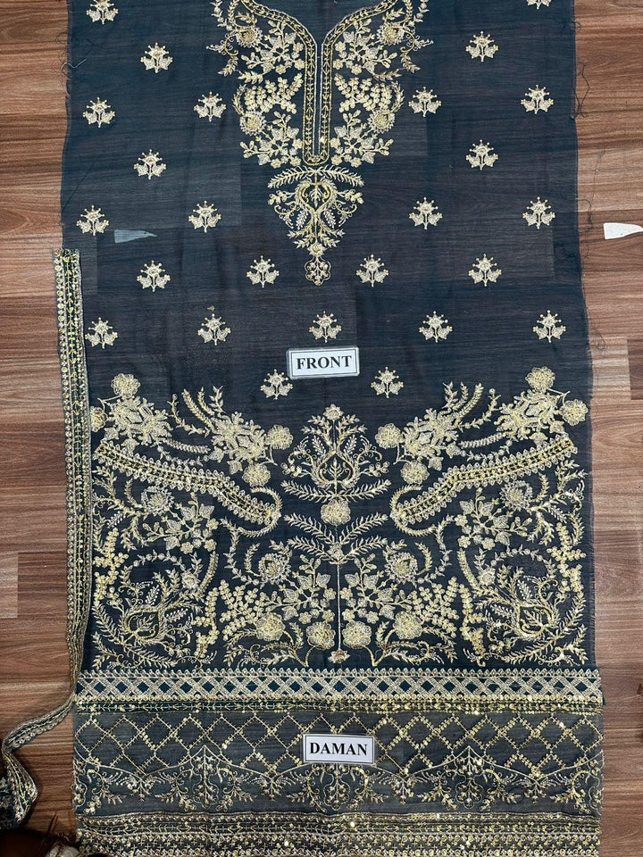 Asim Jofa Chiffon Suit-Aarasta