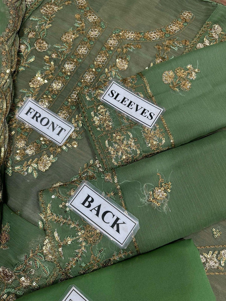 Asim Jofa Chiffon Suit-Aarasta