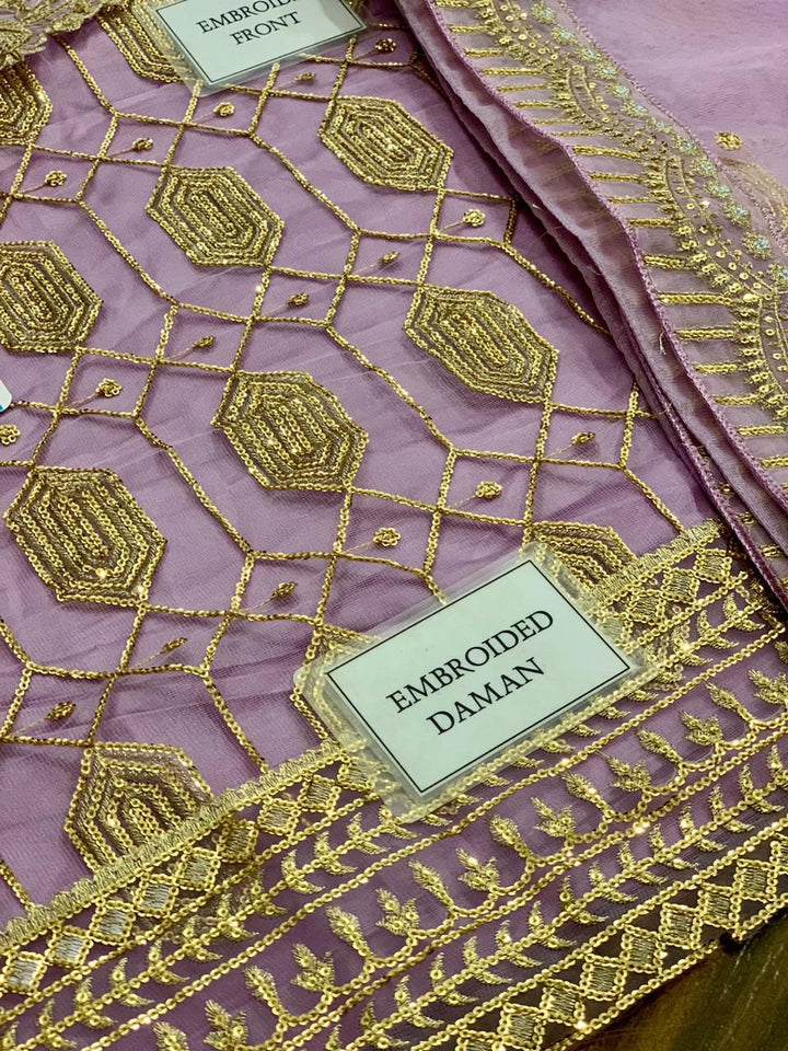 Asim Jofa Chiffon Suit-Aarasta