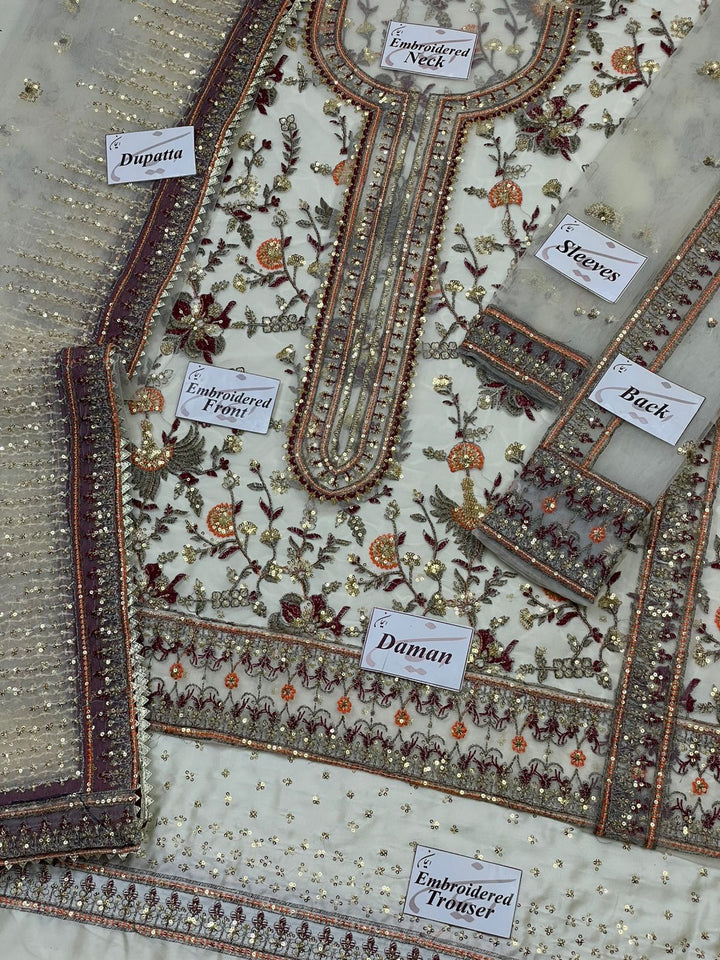 Asim Jofa Net Suit-Aarasta