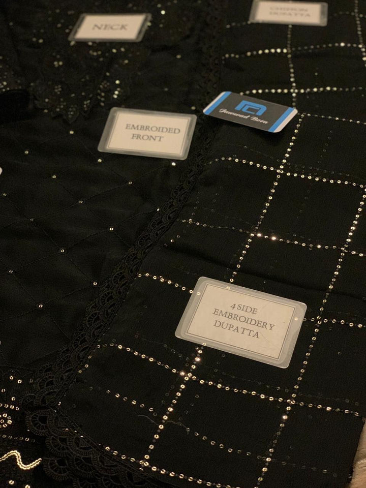 Asim Jofa Chiffon Suit-Aarasta