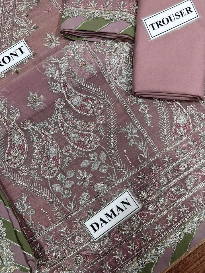 Asim Jofa Chiffon Suit-Aarasta