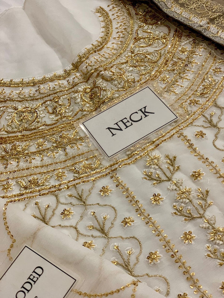 Asim Jofa Chiffon Suit-Aarasta