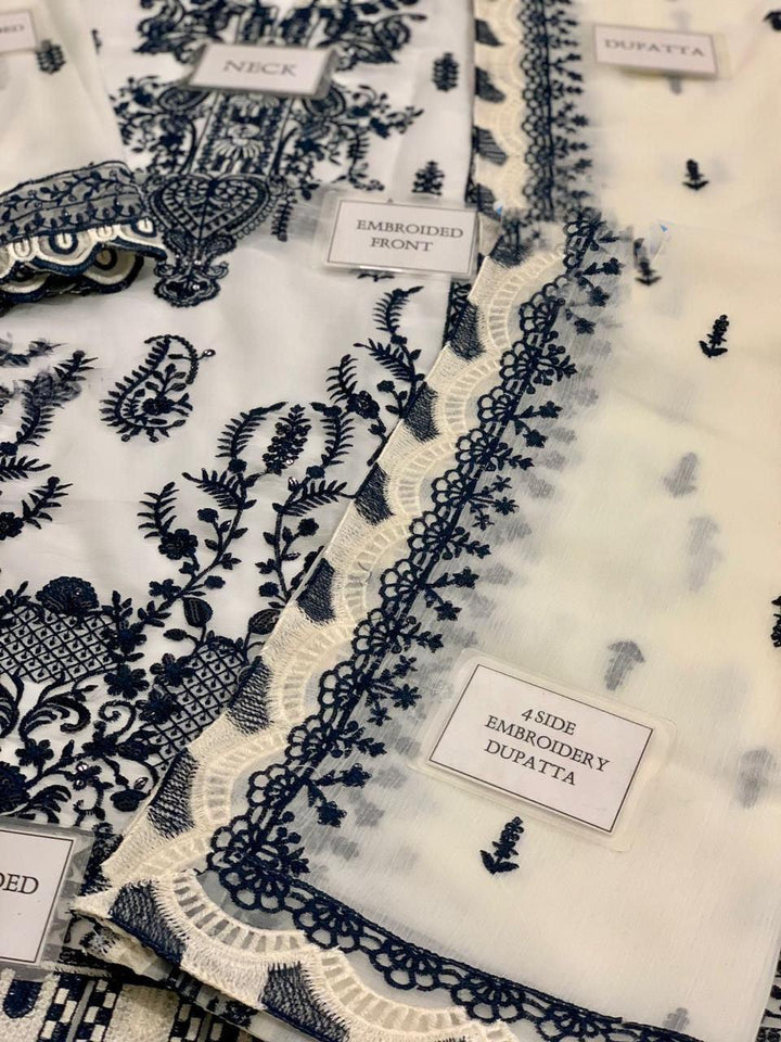 Asim Jofa Chiffon Suit-Aarasta