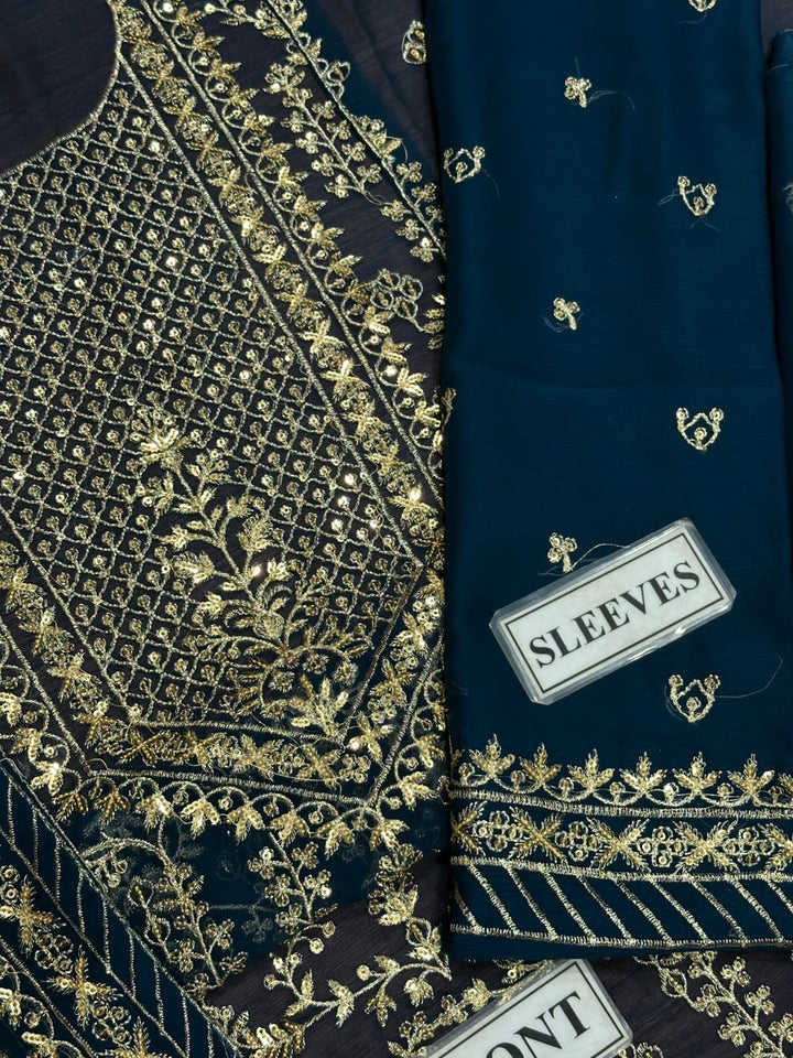 Asim Jofa Chiffon Suit-Aarasta