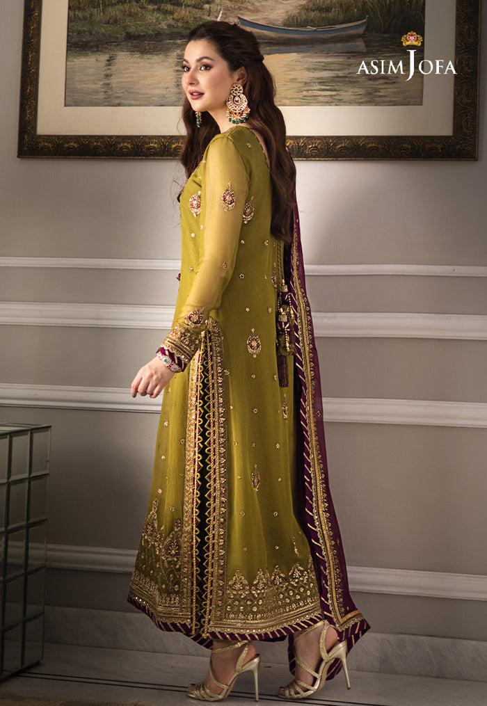Asim Jofa Chiffon Suit-Aarasta