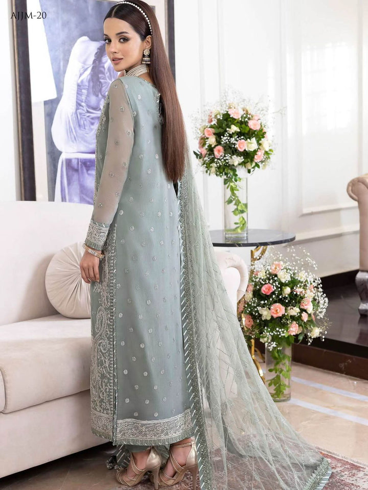 Asim Jofa Chiffon Suit-Aarasta