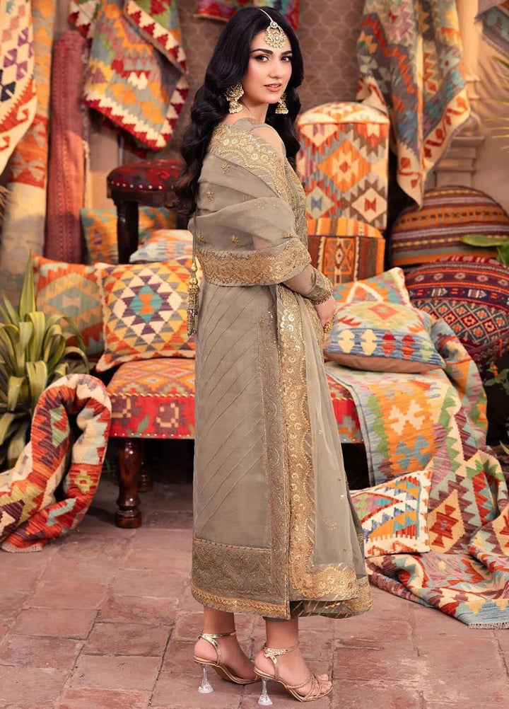 Asim Jofa Organza Suit-Aarasta