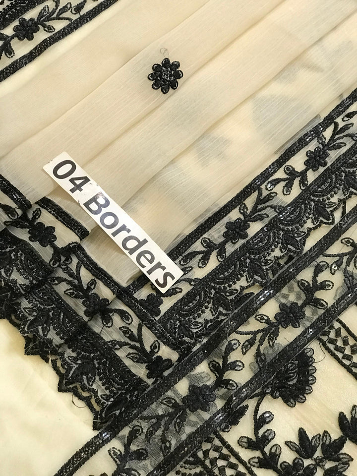 Asim Jofa Chiffon Suit-Aarasta