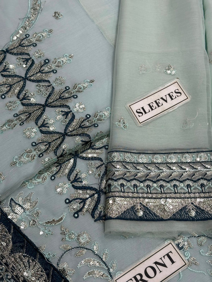 Asim Jofa Chiffon Suit-Aarasta