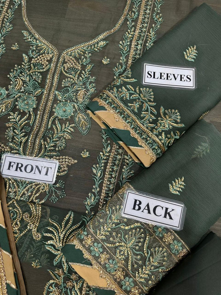 Asim Jofa Chiffon Suit-Aarasta