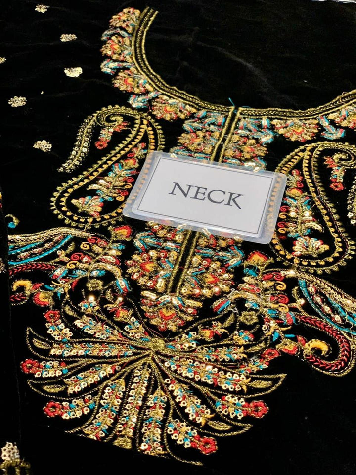 Asim Jofa Velvet Suit-Aarasta