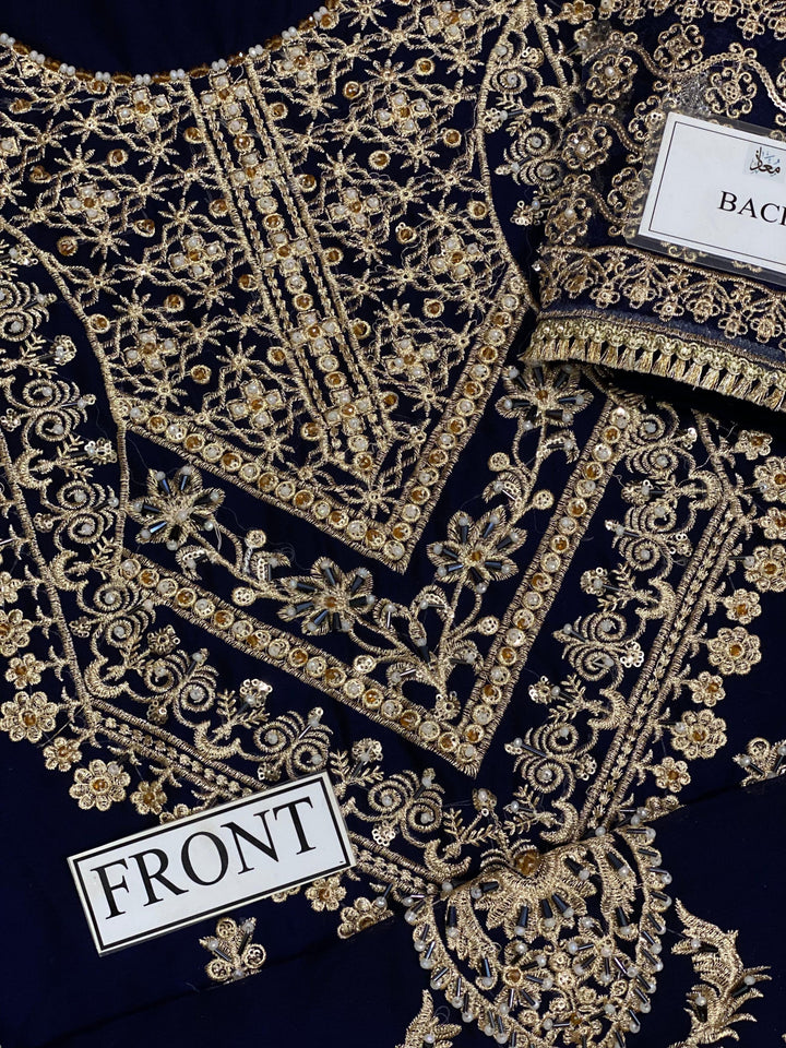 Asim Jofa Chiffon Suit-Aarasta