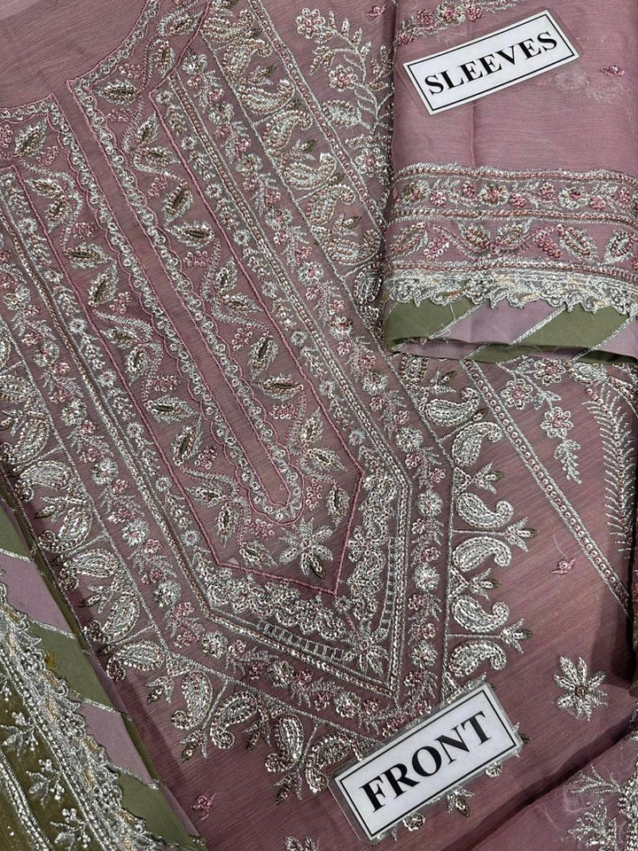 Asim Jofa Chiffon Suit-Aarasta