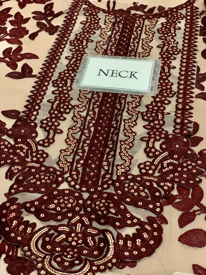 Asim Jofa Chiffon Suit-Aarasta