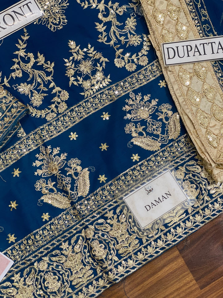 Asim Jofa Chiffon Suit-Aarasta