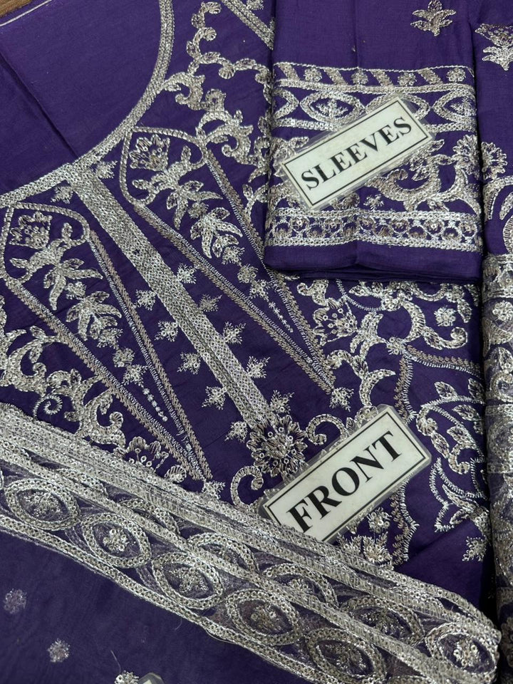 Asim Jofa Chiffon Suit-Aarasta