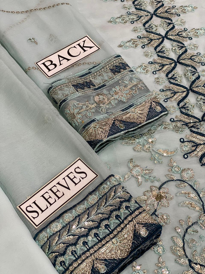 Asim Jofa Chiffon Suit-Aarasta