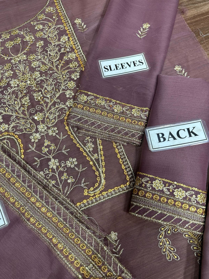 Asim Jofa Chiffon Suit-Aarasta