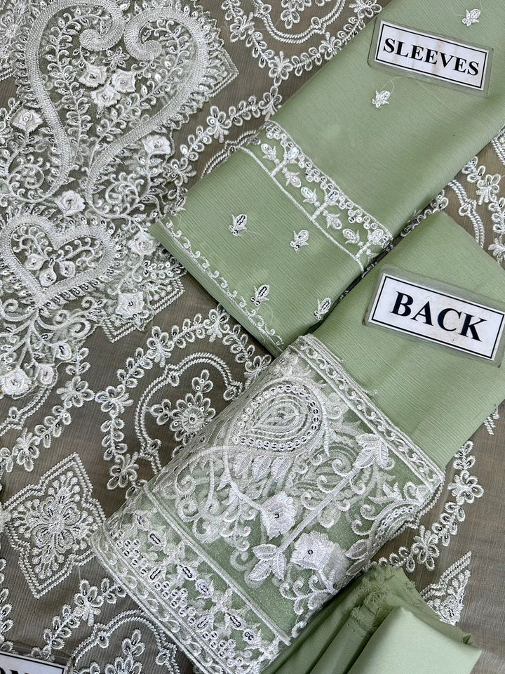 Asim Jofa Chiffon Suit-Aarasta