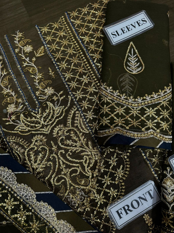 Asim Jofa Chiffon Suit-Aarasta