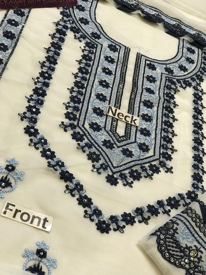 Asim Jofa Chiffon Suit-Aarasta