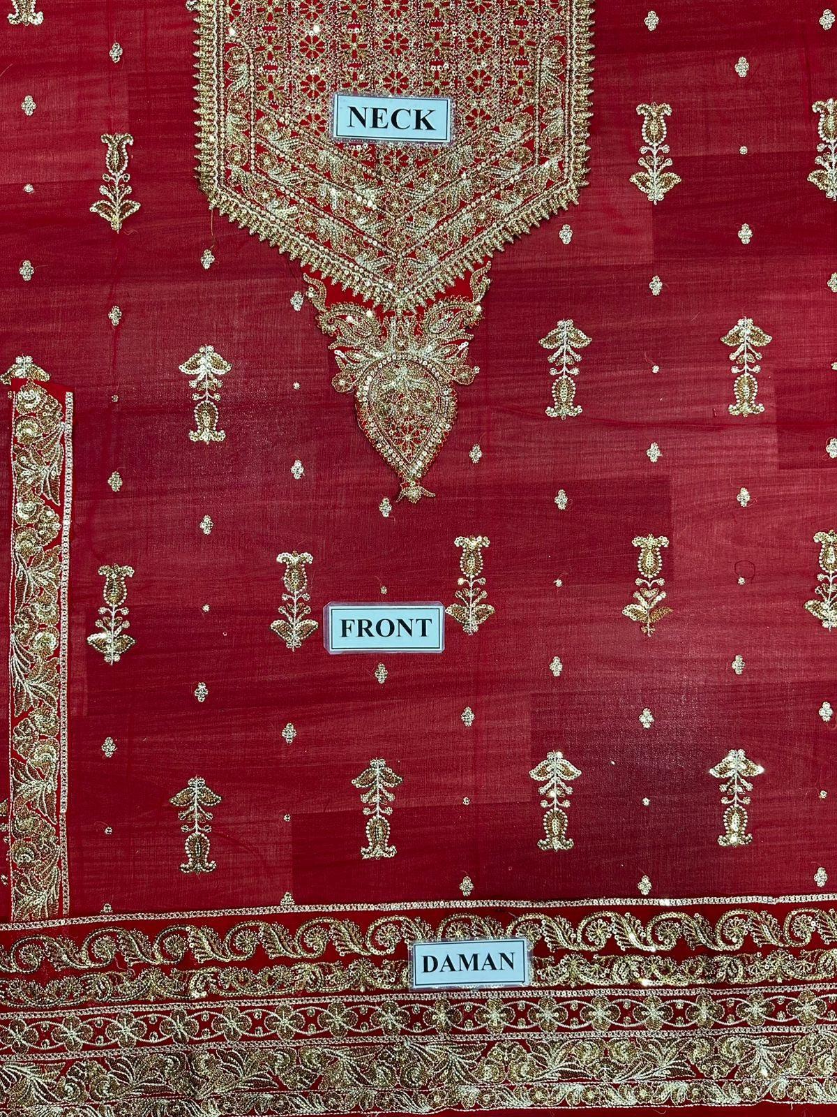 Asim Jofa Chiffon Suit-Aarasta