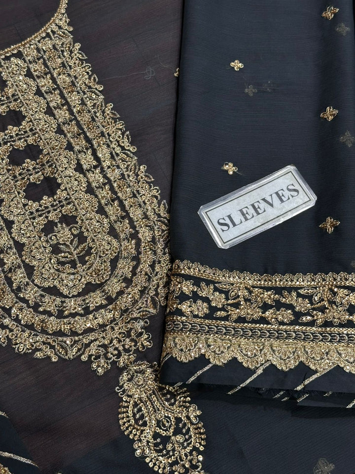 Asim Jofa Chiffon Suit-Aarasta