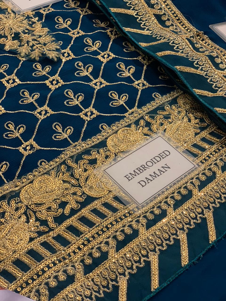 Asim Jofa Chiffon Suit-Aarasta