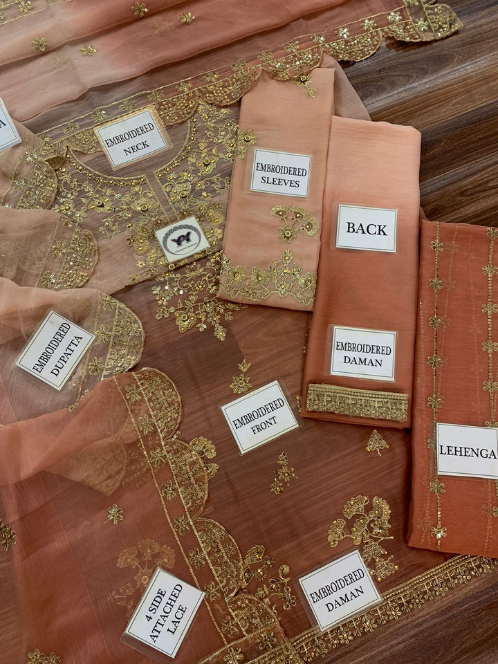 Asim Jofa Chiffon Suit-Aarasta