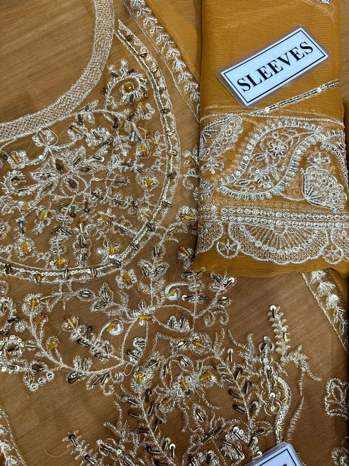 Asim Jofa Chiffon Suit-Aarasta