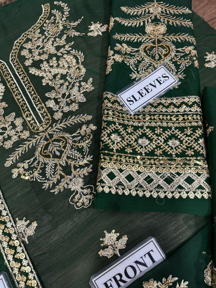 Asim Jofa Chiffon Suit-Aarasta