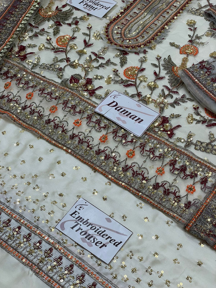 Asim Jofa Net Suit-Aarasta