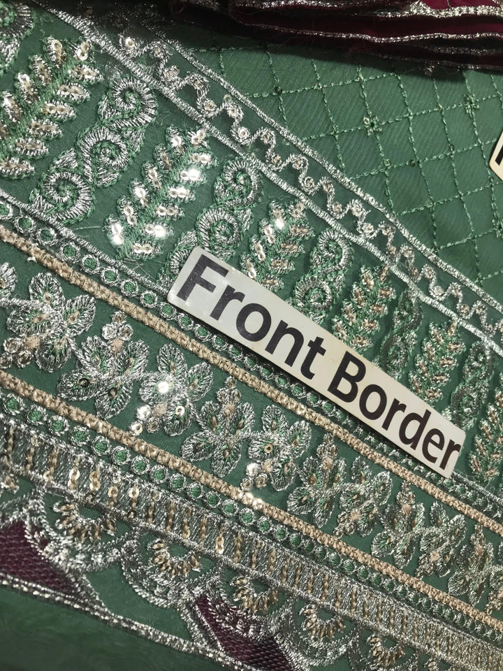 Asim Jofa Chiffon Suit-Aarasta