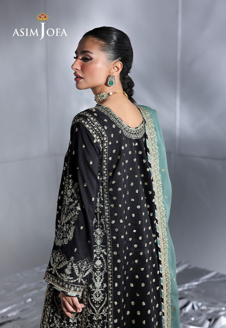 Asim Jofa Chiffon Suit-Aarasta