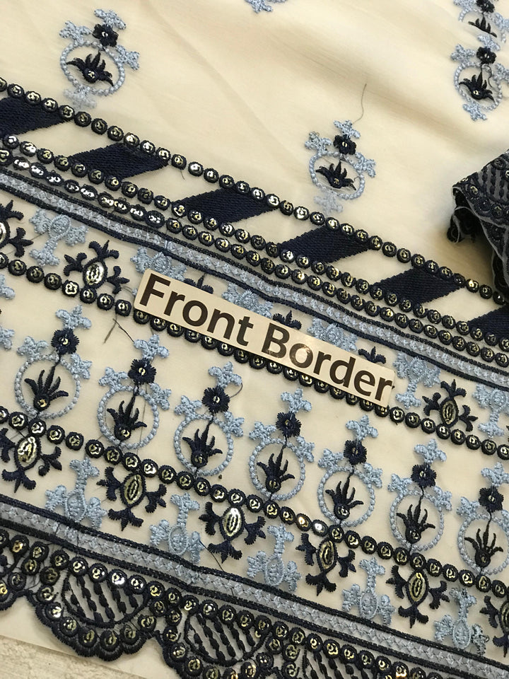 Asim Jofa Chiffon Suit-Aarasta