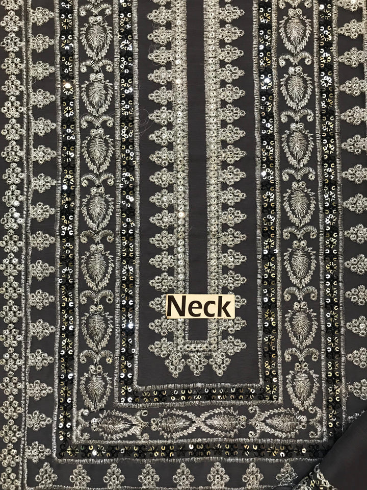 Asim Jofa Chiffon Suit-Aarasta