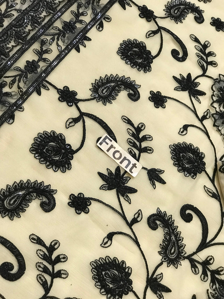 Asim Jofa Chiffon Suit-Aarasta