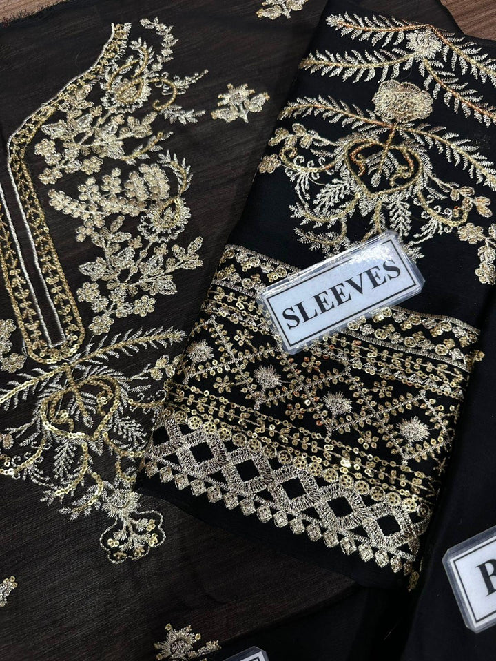 Asim Jofa Chiffon Suit-Aarasta