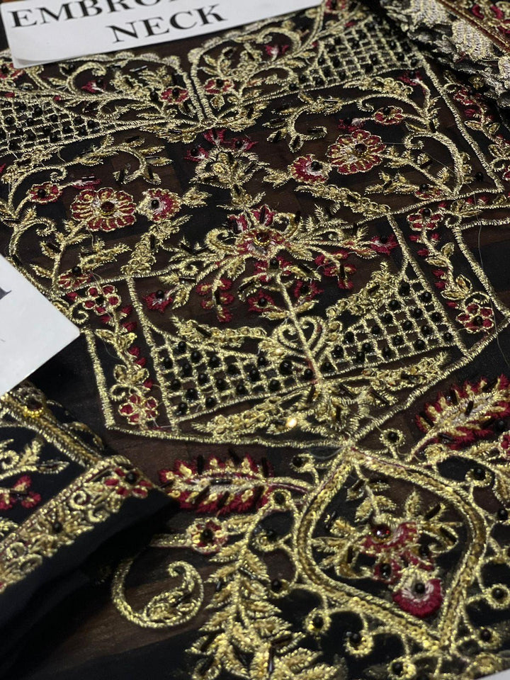 Asim Jofa Chiffon Suit-Aarasta