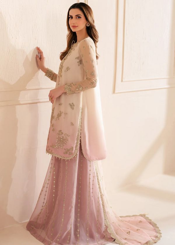 Asim Jofa Chiffon Suit-Aarasta