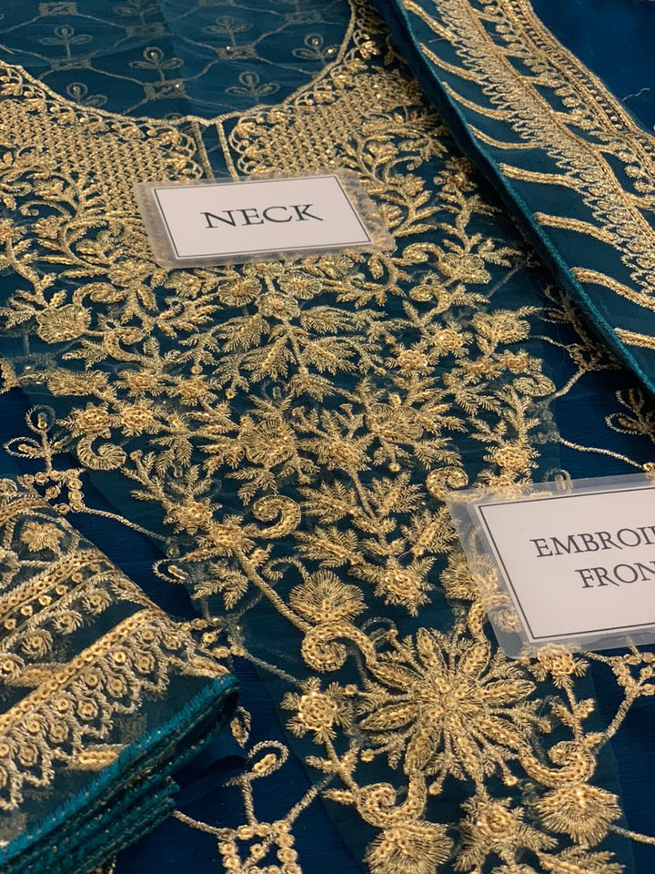 Asim Jofa Chiffon Suit-Aarasta