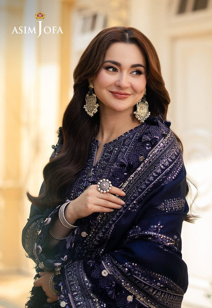 Asim Jofa Chiffon Suit-Aarasta