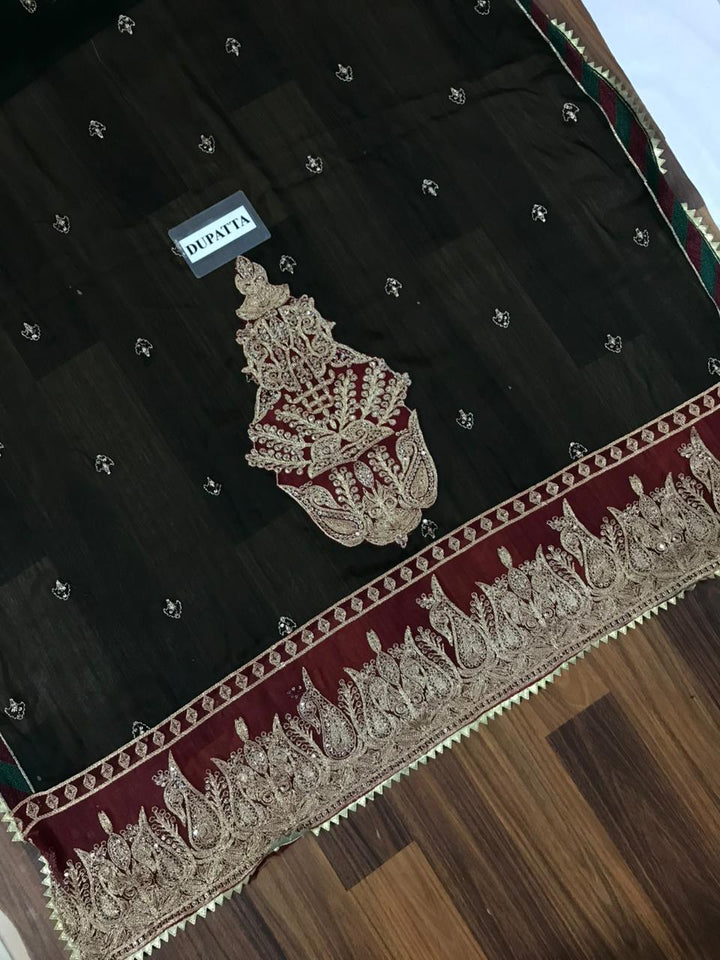 Asim Jofa Chiffon Suit-Aarasta