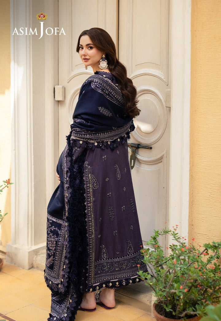 Asim Jofa Chiffon Suit-Aarasta