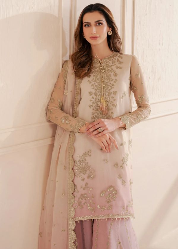 Asim Jofa Chiffon Suit-Aarasta