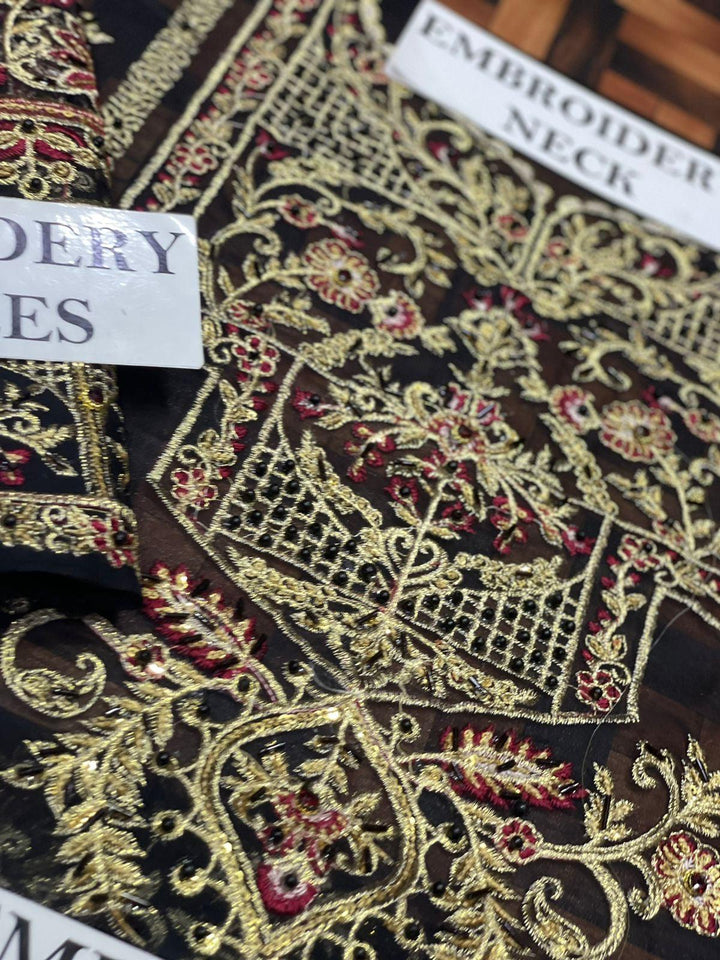 Asim Jofa Chiffon Suit-Aarasta